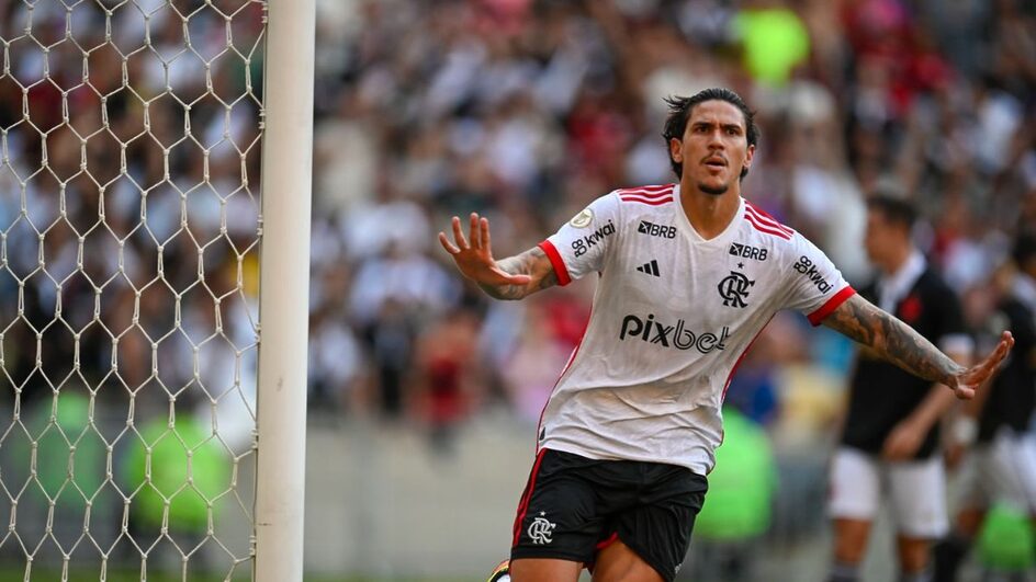 Pedro marcou o gol da virada do Rubro-Negro conta o Vasco (Foto: Flamengo, Divulgação)