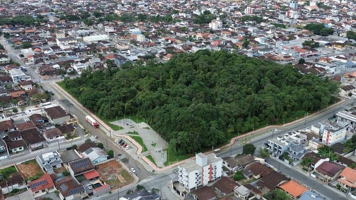 Área do novo Parque Sambaqui Guaíra