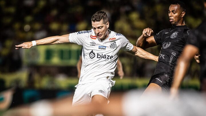 Santos empata com o Mirassol (Foto: @SantosFC, X, Reprodução)