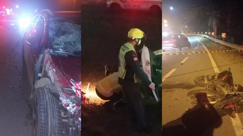 Sequência violenta em rodovias de SC deixa quatro pessoas mortas em menos de meia hora