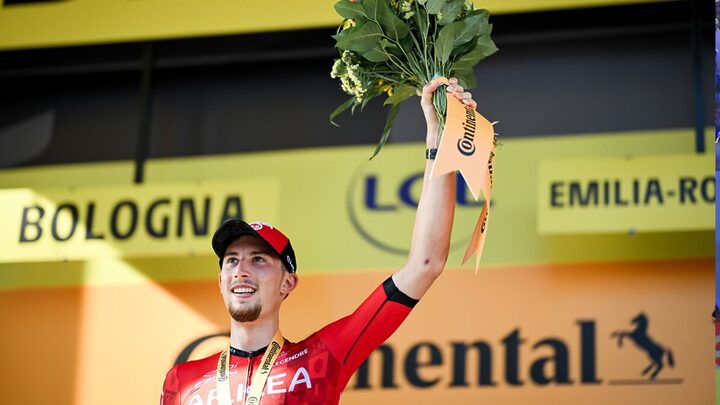 Vencedor da segunda etapa do Tour de France 2024 (Foto: ASO, Billy Ceusters)
