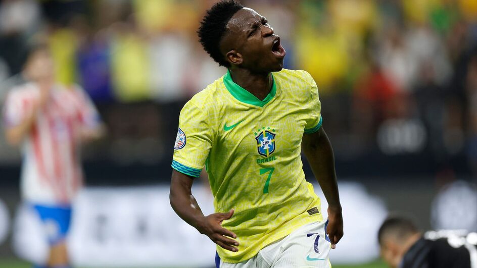 Vini Jr. foi o grande destaque da Seleção Brasileira na vitória sobre o Paraguai (Foto: Rafael Ribeiro, CBF)