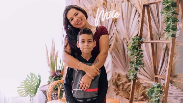 Thaylon Leonady, de apenas 7 anos, desenvolveu a síndrome de Stevens-Johnson (Foto: Arquivo pessoal)