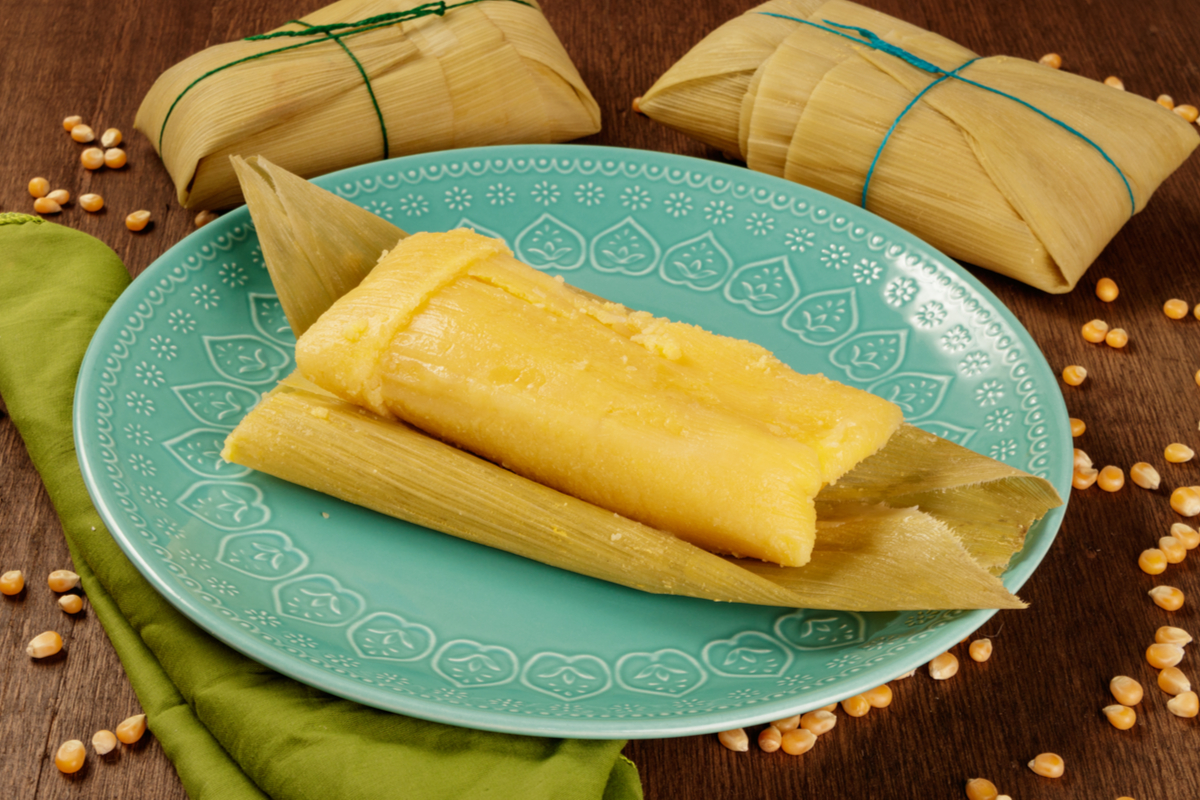 Pamonha doce (Imagem: Fernando Branco - AeroCam | Shutterstock)
