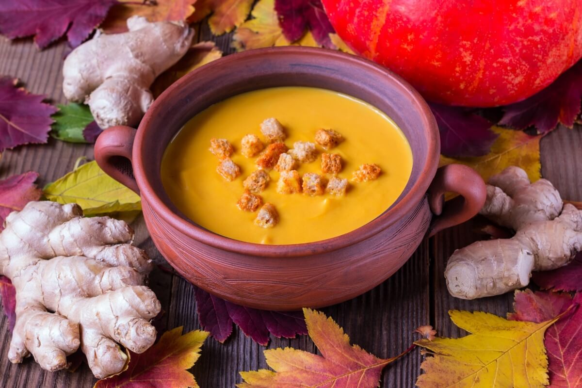 Creme de abóbora com gengibre (Imagem: Tat2821 | Shutterstock)