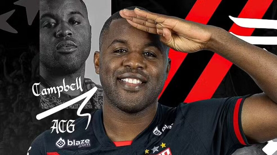 Joel Campbell atuou em três copas do mundo e agora reforça o ataque do Atlético Goianiense (Foto: Reprodução, Instagram, Atlético Goianiense)