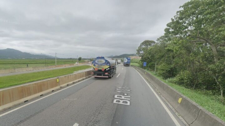 Trecho da BR-101, na Grande Florianópolis, será bloqueado para instalação de sinalização