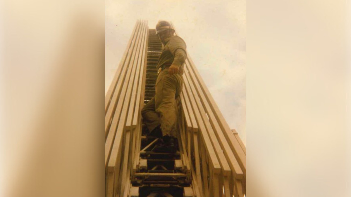 Bombeiro de SC há 37 anos