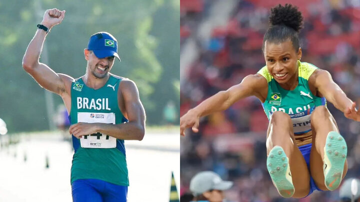 Catarinenses conquistam vagas de atletismo para as Olimpíadas de Paris 2024 (Fotos; Divulgação, CBat)