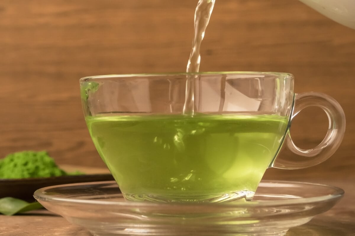 Chá de matcha (Imagem: Momentum studio | Shutterstock)