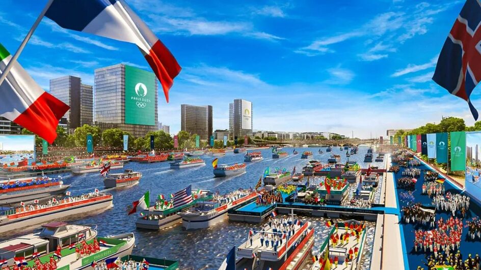 Como será a abertura de Paris 2024 (Foto: Olimpíadas de Paris, Reprodução)