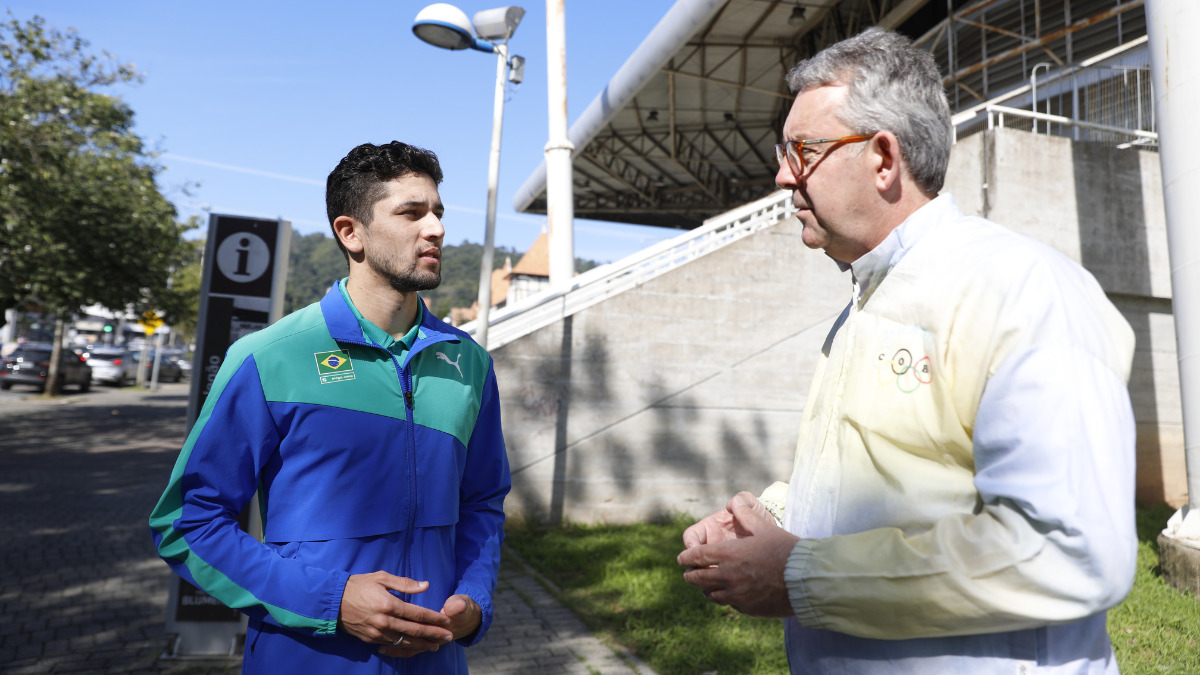 Conectados pelo sonho ol&iacute;mpico Olimp&iacute;adas Paris 2024