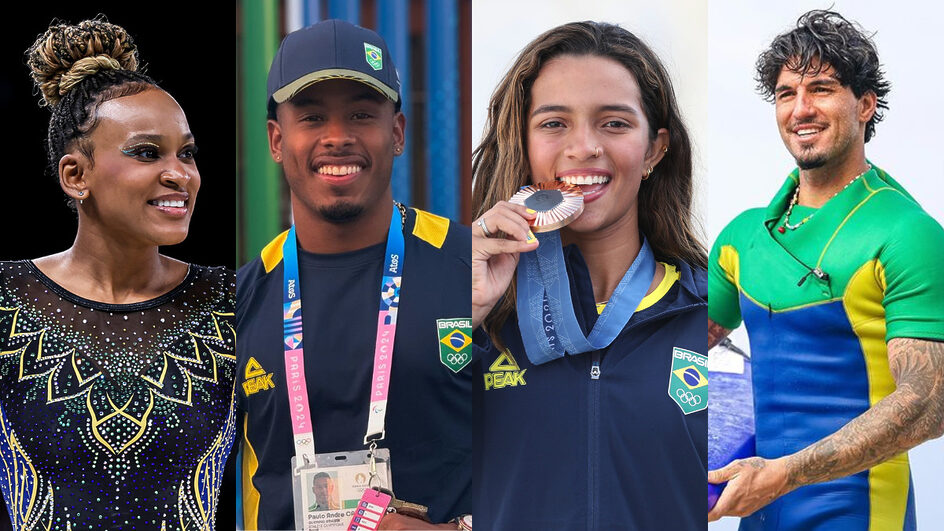 Confira o Top 10 de atletas olímpicos do Brasil com mais seguidores