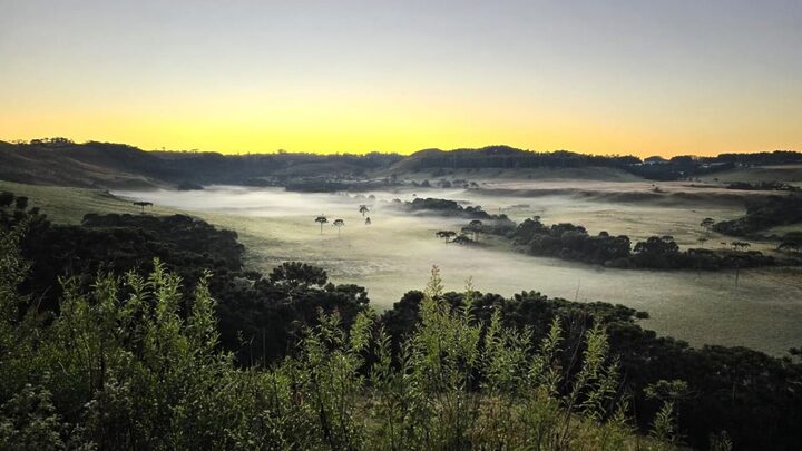 Frio intenso e chance de neve atingem SC neste fim de semana.