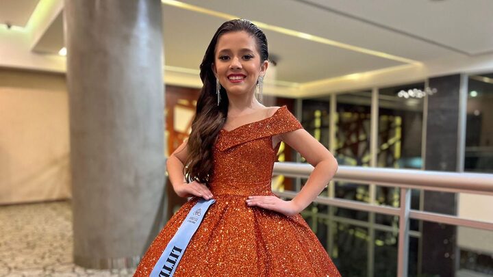 Miss Mirim de SC já participou de diversos concursos nacionais e internacionais.