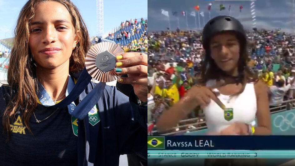 Entenda a polêmica envolvendo a frase religiosa de Rayssa Leal em Paris 2024