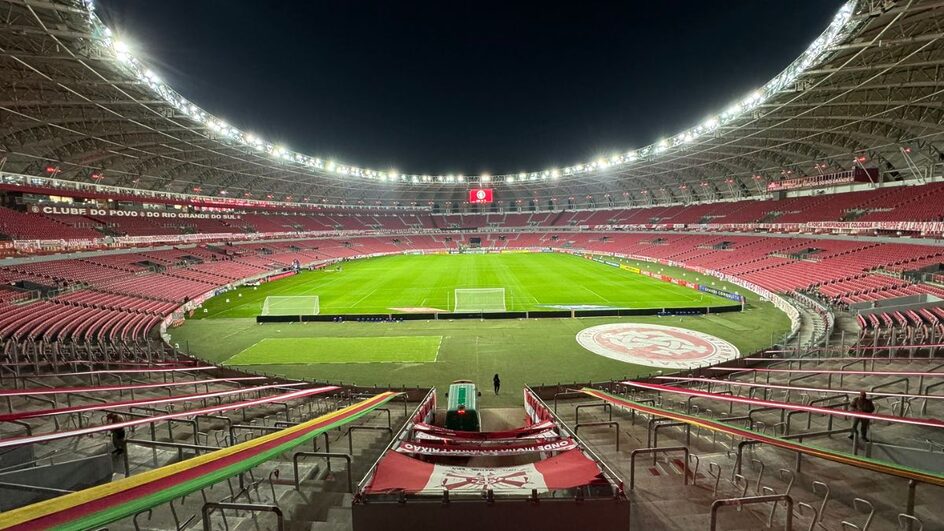 Estádio Beira-Rio, em Porto Alegre (Foto: Internacional, X, Reprodução)