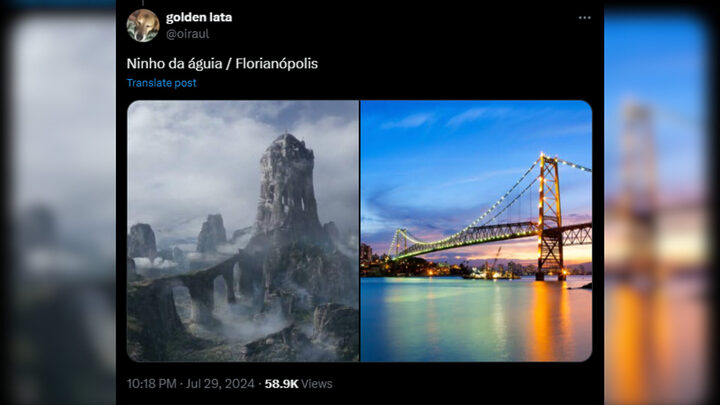 Florianópolis está na lista de cidades brasileiras comparadas a locais de Game Of Thrones
