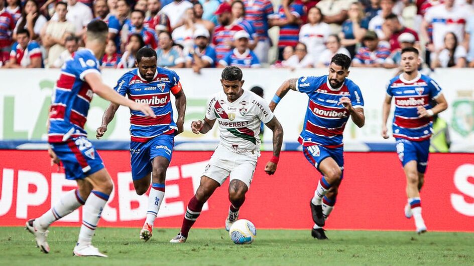 Fortaleza vence o Fluminense (Foto: Lucas Merçon, Fluminense)