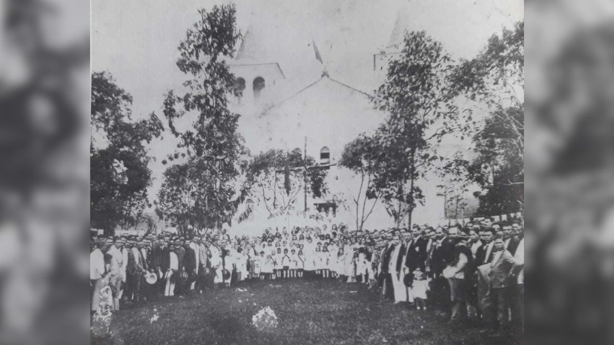 Igreja Matriz de Crici&uacute;ma &eacute; um dos principais s&iacute;mbolos da cidade.