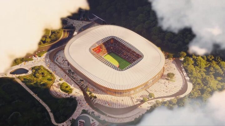 Gigante do futebol europeu revela projeto de novo estádio (Foto: OfficialASRoma, X, Reprodução)