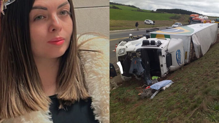 Jovem morre em acidente com caminhão na Serra Catarinense