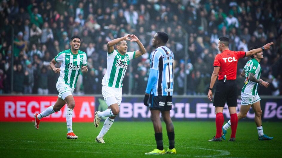 Juventude vence o Grêmio (Foto: Fernando Alves, ECJ)
