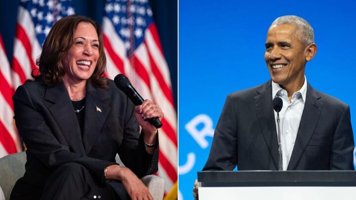 Kamala Harris e Barack Obama