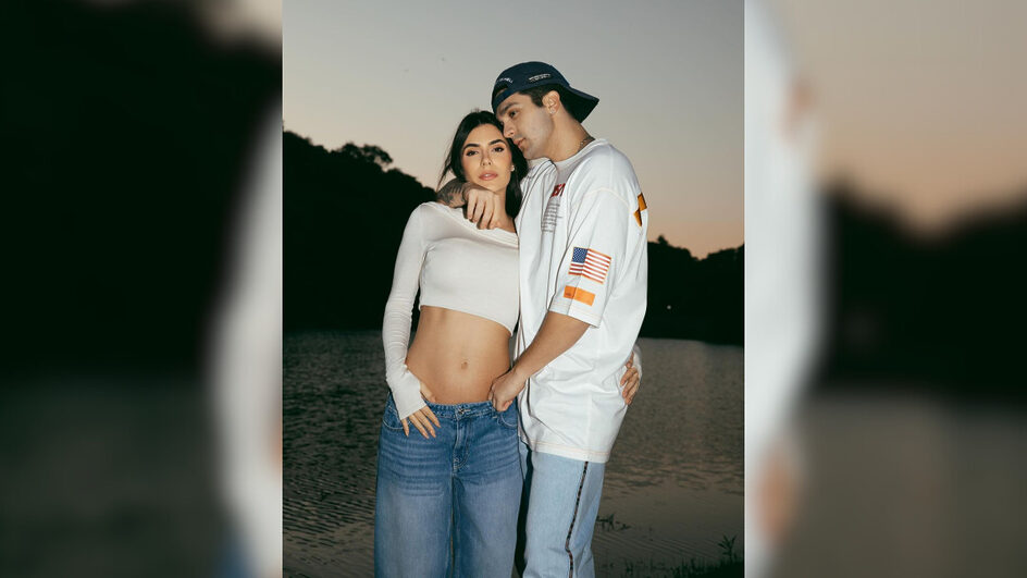 Luan Santana anuncia que vai ser pai pela primeira vez em fotos com Jade Magalhães