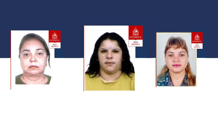 mulheres interpol