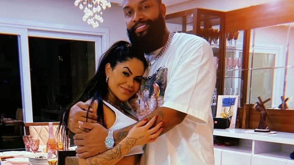 Nego Di e a esposa Gabriela