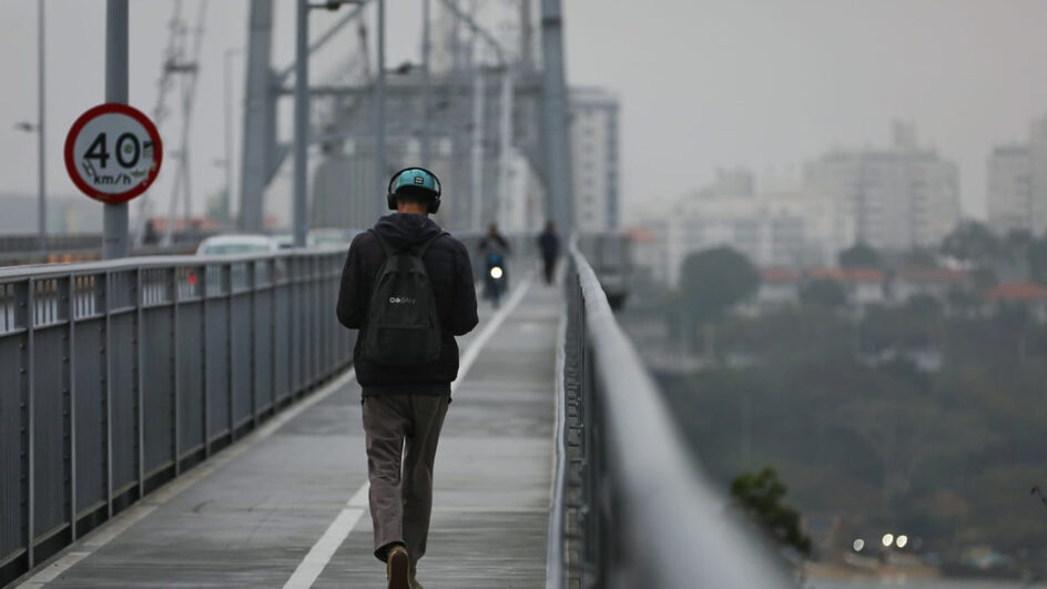 Nevoeiro transforma Florianópolis em cenário de filme de terror (3)