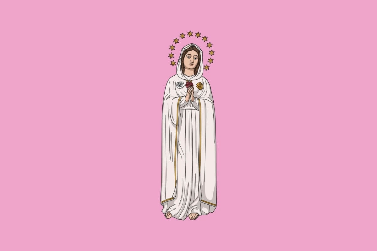 Nossa Senhora da Rosa Mística é um dos títulos dados a Virgem Maria (Imagem: Luis Fraga | Shutterstock)