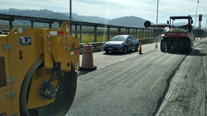 BR-101 Sul terá novas interrupções para obras na região.