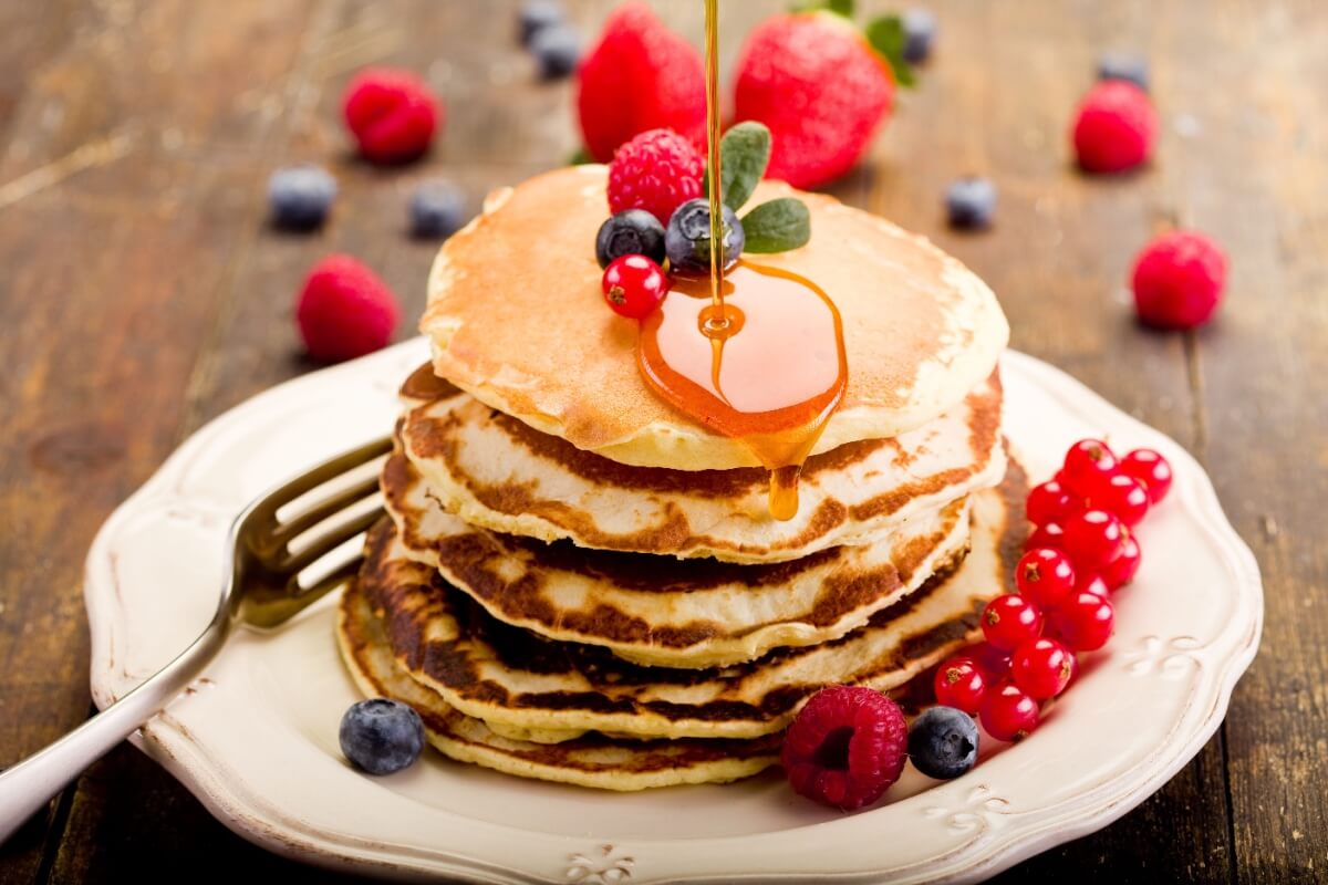 Panqueca americana simples (Imagem: Francesco83 | Shutterstock)