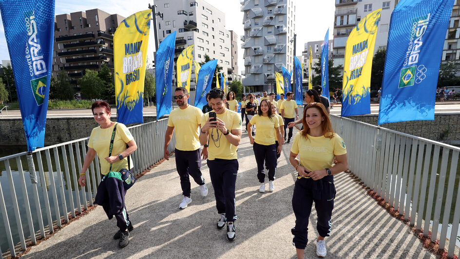 O Time Brasil terá maior representatividade feminina, de 50,9% (Foto: Divulgação, COB)