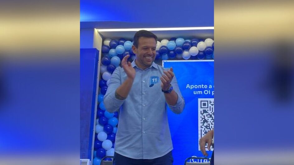 Pedrão Silvestre (PP) foi confirmado candidato a prefeito de Florianópolis em convenção do partido (Foto: Rafaela Cardoso, NSC TV)
