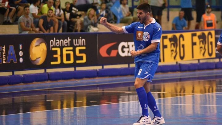 Pivô reforço do Jaraguá (Foto: Jaraguá Futsal, Divulgação)