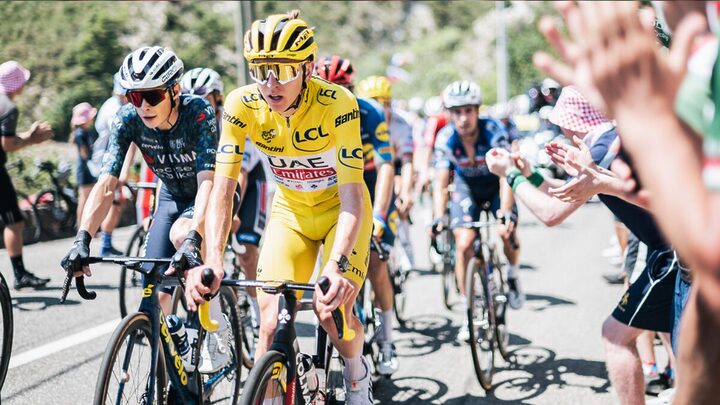 Pogacar vence mais uma etapa do Tour de France (Foto: ASO, Charly Lopez)