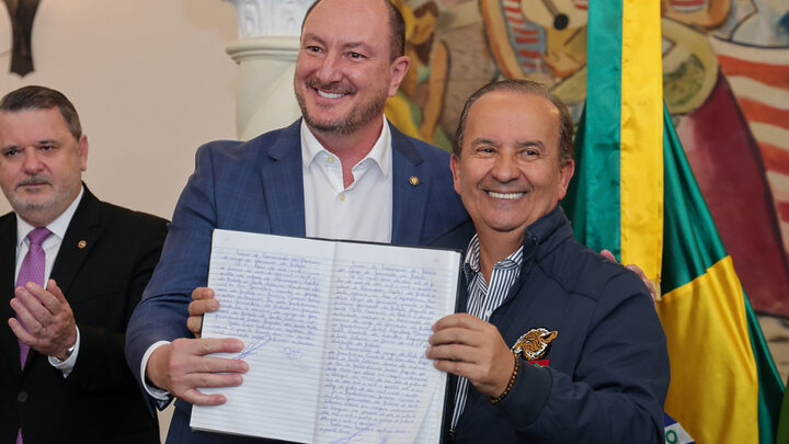 Presidente da Alesc Mauro de Nadal assume o governo de SC durante viagem de Jorginho (1)