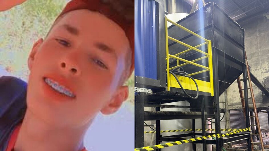 Máquina de arroz em SC causou a morte de jovem que operava equipamento.