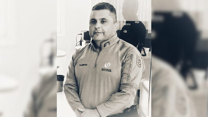 Sargento Gilberto Vieira de Campos, da PMRv