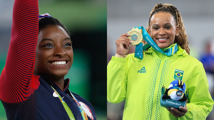 Simone Biles revela preocupação com Rebeca Andrade para Paris 2024