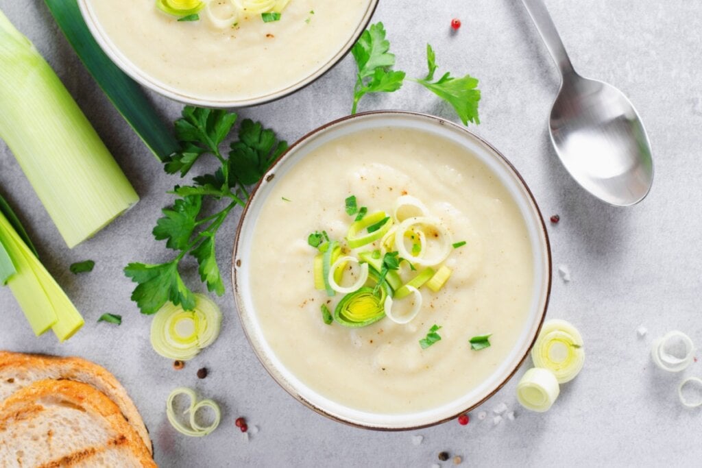 Creme de alho-poró e batata (Imagem: Julie208 | Shutterstock)