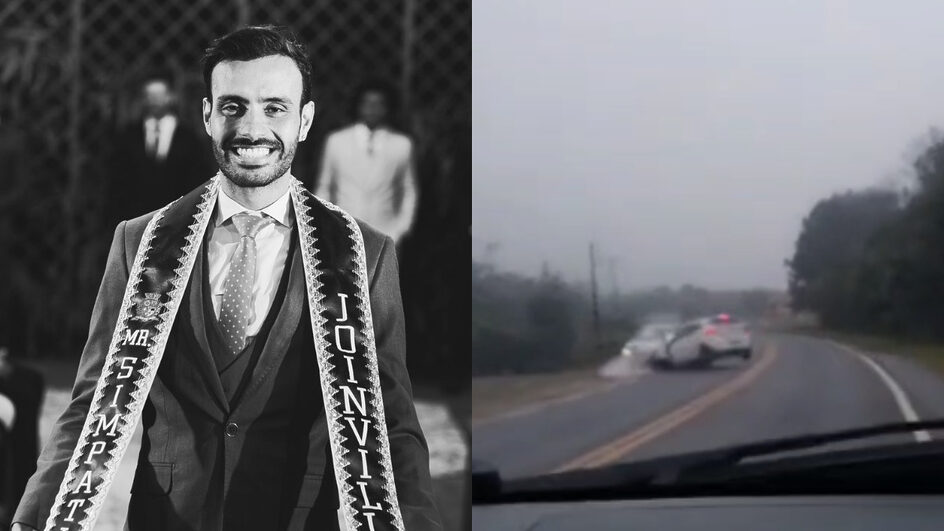 VÍDEO: Mister Simpatia de Joinville morre em acidente de trânsito no Norte de SC