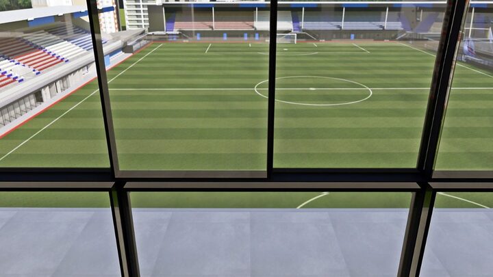 Venda camarote estádio Augusto Bauer (Foto: Carlos Renaux, Divulgação)