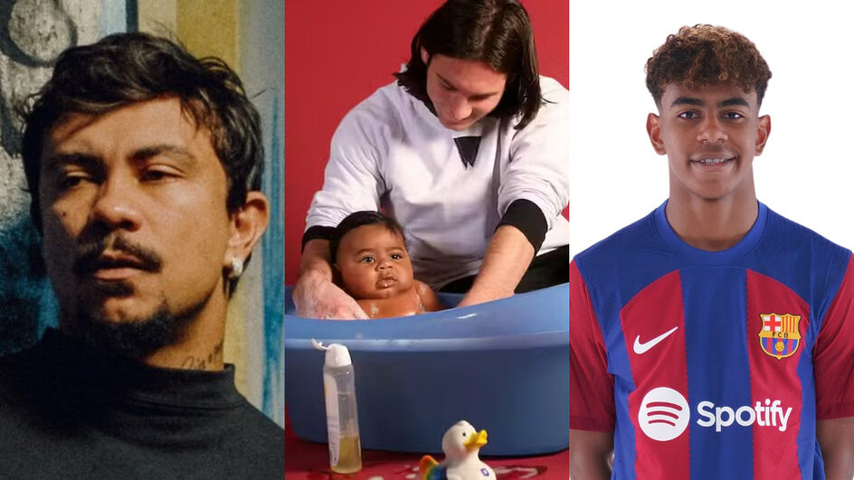 Xamã ou Lamine Yamal Quem é o bebê que Messi deu banho em foto que viralizou