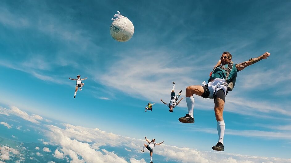 Partida de futebol mais alta do mundo