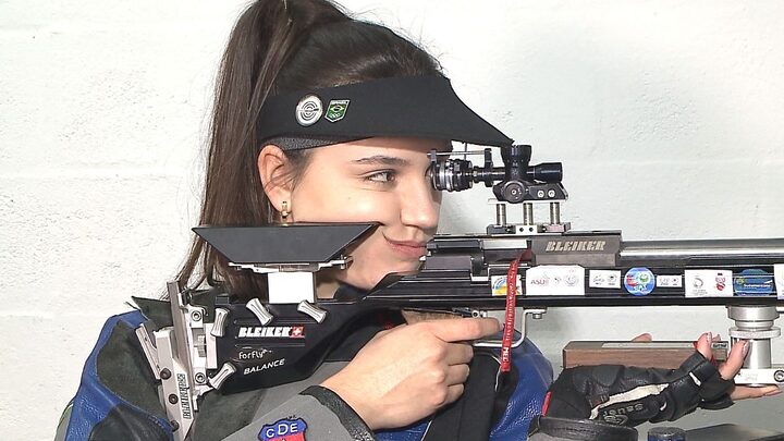 Catarinense Geovana Meyer não se classifica para a final do tiro esportivo em Paris 2024