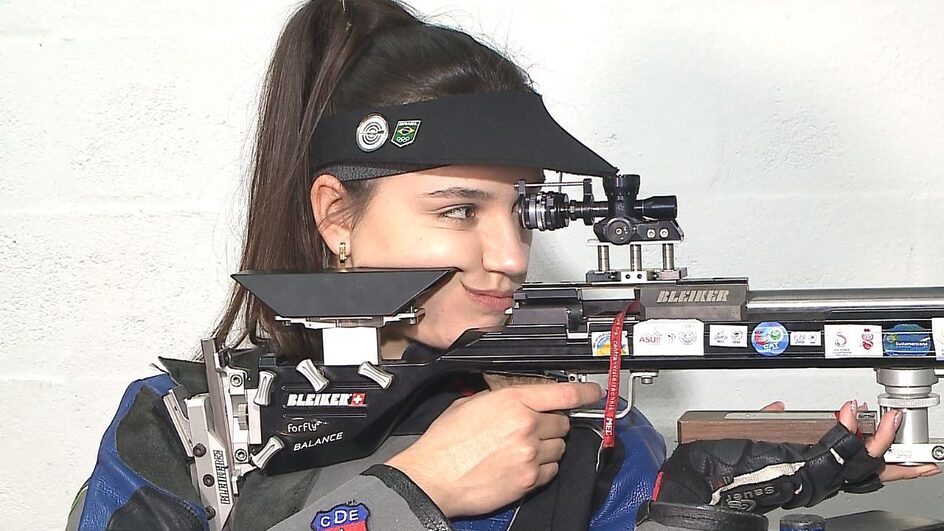 Catarinense Geovana Meyer não se classifica para a final do tiro esportivo em Paris 2024